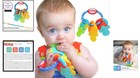 Durable Blue Silicone Teether Keys - Fun And Gentle Relief For Teething Babies