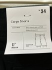 Mens Cargo Shorts 6 Pockets 11    Inseam 34    Waist Black Goodfellow   Co Brand New