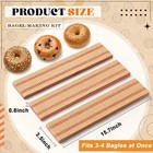 Sliner 3 Pcs 15 7 X 3 5 X 0 8 Inches  39 88 X 8 89 X 2 03 Cm  Natural Color