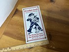 Vintage Cracker Jack Porcelain Enameled Metal Sign 6  X 12  Mint Heavy Enamel