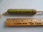 Vintage Lincoln E  Lewis 44 Ford St   Ogdensburg  Ny Advertising Handle
