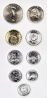 1978 Hungarian People   s Republic 10 5 2 1 Forint   50 20 10 5 2 Filler Bu Set