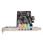 Pci-e Express 5 1ch Cmi8738 Audio Sound Card W low Profile Bracket Us Stock