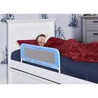 Dream On Me Hide Away Safety Bed Rail For Kids Baby Security Mesh Blue