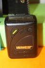 Vintage  Motorola Us West Pager And Carry Case