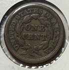 1853 Braided Hair Large Cent -  Very Nice Design Details