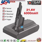 6000mah 21 6v Replacement V7 Battery For Dyson V7 Animal V7 Extra V7 Trigger