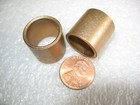 Lot Of 2  Oilite Self Lube Sintered Bronze 5 8  X 3 4  X 3 4  Bushing Bearing 