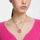 Swarovski Idyllia Necklace   Flower  Pink  Gold Plating