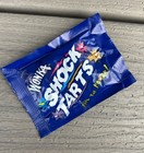 Vintage Willy Wonka Shock Tarts Candy Package  feel The Power   - Nos Unopened 