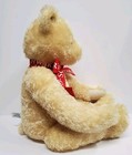 Fao Schwarz Large 24   04 Teddy Bear Plush With Bow 