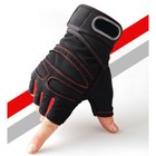Workout Gloves Gym Weight Lifting Training Wrist Straps Wrap Fitness Exercise