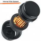 3 4 thread Air Compressor Silencer Filter 20mm Metal Air Compressor Intake Filt