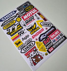 Motorbike Sticker Sheet A4 Graphics Decals Sponsor For Suzuki Yamaha Ducati Ktm