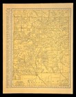 Antique Map Of New Mexico Map Wall Art Old Original Antique Silver City Socorro