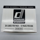 2022 Donruss Baseball Cello Fat Pack Box - 12 Packs Per Box 30 Cards Per Pack