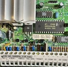 Dsc Pc1555 Powerseries Control Panel Motherboard And Resistors