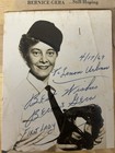 Bernice Gera Signed Autograph First Lady Baseball Umpire Mlb Newspaper Photo Hof