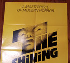 The Shining  1980  Nicholson  27x41 Original Folded One Sheet Movie Poster