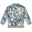 Kids Adidas Originals Silver Blue Camo Sstr Superstar Track Top Jacket New