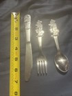 Vintage Walt Disney Donald Duck Spoon Knife And  Fork