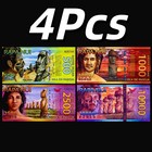 Easter Island Set 4 Pcs  500 1000 2500 10000  Moai  Unc  Free Shipping