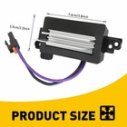 For 2003-2006 Chevy Gmc Cadillac Blower Motor Resistor Heater Control Module Usa