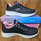 Skechers Women s Lite Foam Lightweight Air-cooled Running Sneaker Shoes   Black