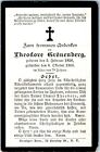  Antique Remembrance Funeral Card Not English 1826 To 1905 Swiss -e7d