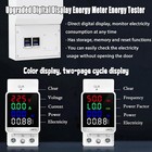 Upgraded 30a 10 Circuit Transfer Switch With 2 Digital Display Energy Meter