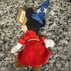 Disney Bean Bag Plush - Fantasia Sorcerer Mickey Mouse 11 5 Inch  New  Free Ship