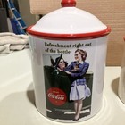 Unique Retro Vintage Style Coca-cola Canister Set Of 3  