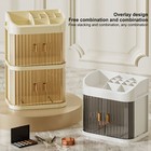 3 Layer Cosmetic Makeup Organizer Jewelry Display Drawer Storage Box Desktop