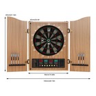 Take Aim Electronic Dart Machine For Commercial   Home Dart Board Cabinet Set