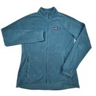 Mountain Hardwear Fleece Jacket Womens M Teal Blue Full Zip Microchill Outdoor