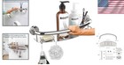 Heavy-duty Chrome Grab Bar With Storage - Ideal For Bath And Shower Safety