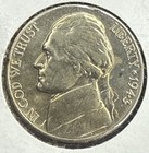 1943 D Jefferson 35  Silver War Nickel Bu Silver Us Coin