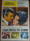 Afiche De Cine Original - Sara Montiel X 3