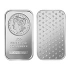 1 Oz Morgan American Silver Bar Uncirculated 999 fine Silver