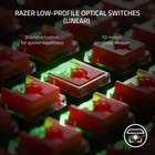 Razer Deathstalker V2 Pro Tkl Wireless Gaming Keyboard  Low Profile Optical