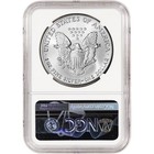 1986 American Silver Eagle Coin - Ngc Ms69