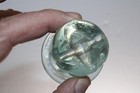 Threadless Glass Insulator Light Aqua