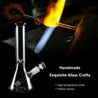 12  Glass Heavy Bongs Bong Hookah Water Pipe Heavy Beaker Without A Percolator
