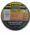 Sale   20 Rolls Scotch 3m Super 33  3 4  X 66  Black Tape