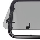 36    W X 22    H Rv Exit Window Ultra Thick Tempered Glass Camper Emergency Window