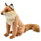 Hansa Red Fox Plush Stuffed Animal Toy Sitting Fox 27cm Bh6098