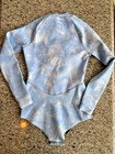 Billabong Recycler Series Women s Size 4 Blue Tie Dye Long Sleeve Spring Wetsuit