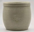 Williamsburg Pottery Planter Blue Leaves Small Vintage