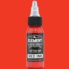 Red Tattoo Ink 1oz Bottle By Element Tattoo Supply   Color Tattoos Usa Made