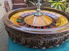 Rare Antique Roulette Wheel  F Denzler Maker Denver Colo  Local Pickup Only